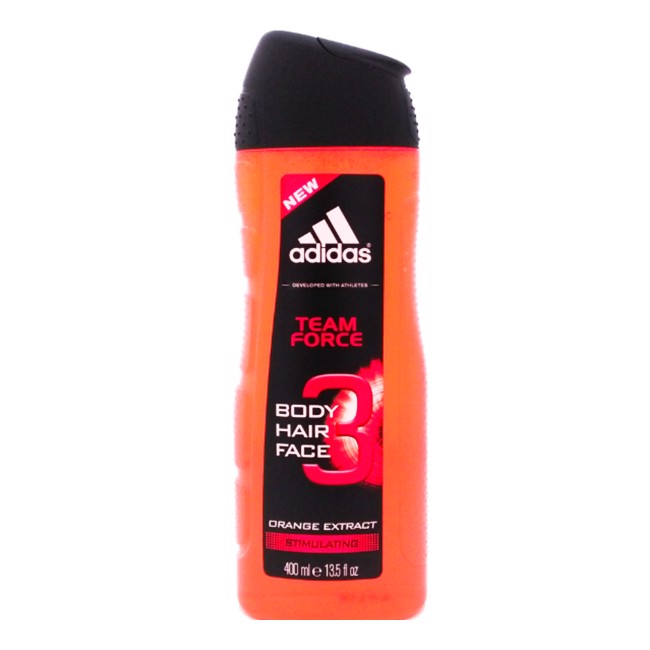 DẦU GỘI SỮA TẮM SỮA RỬA MẶT 3 IN 1 ADIDAS 400ML 
