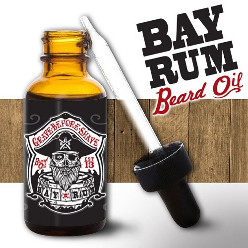 DẦU DƯỠNG RÂU GRAVE BEFORE SHAVE BAY RUM 